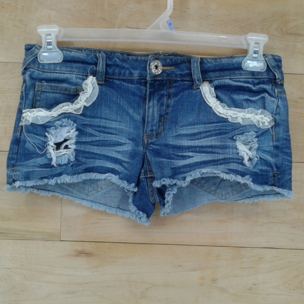 Celebrity Pink Jean Shorts